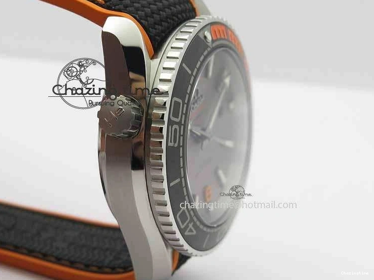 0313 UrbanStyle Planet Ocean 2016 43.5mm SS OM 1:1 Best Edition Gray Dial On Black Nylon Strap A 8168